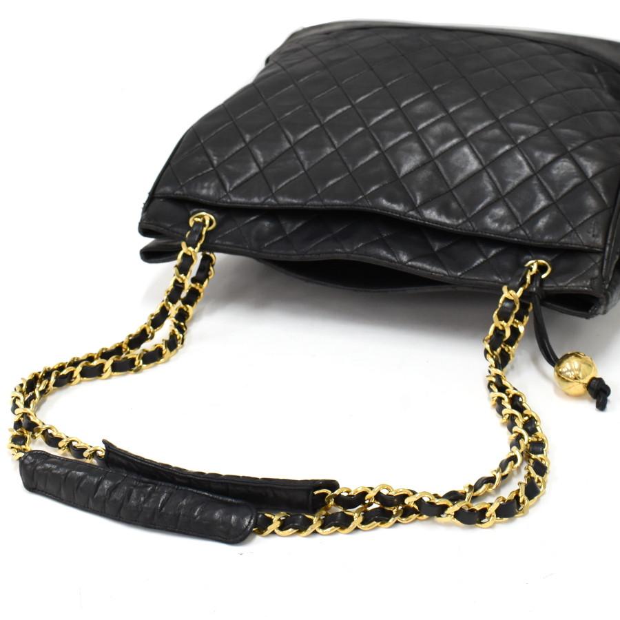 CHANEL シャネル チェーンショルダートートバッグ マトラッセ  