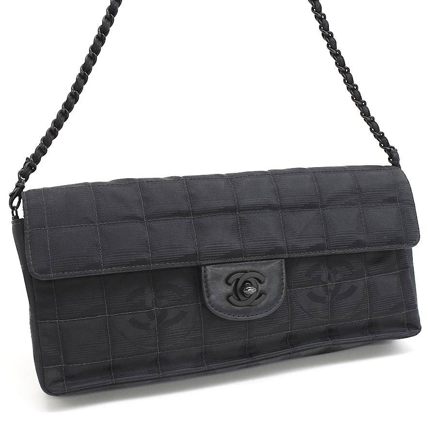 CHANEL シャネル ニュートラベルライン チェーンショルダーバッグ  