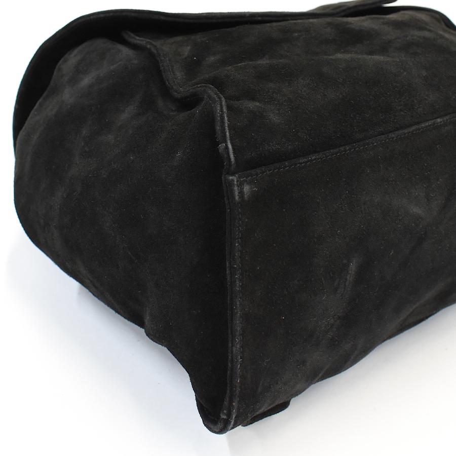 【良品】シャネル CHANEL リュック バックパック スエード ココマーク 黒 CHANEL シャネル ココマーク リュックサック バッグパック