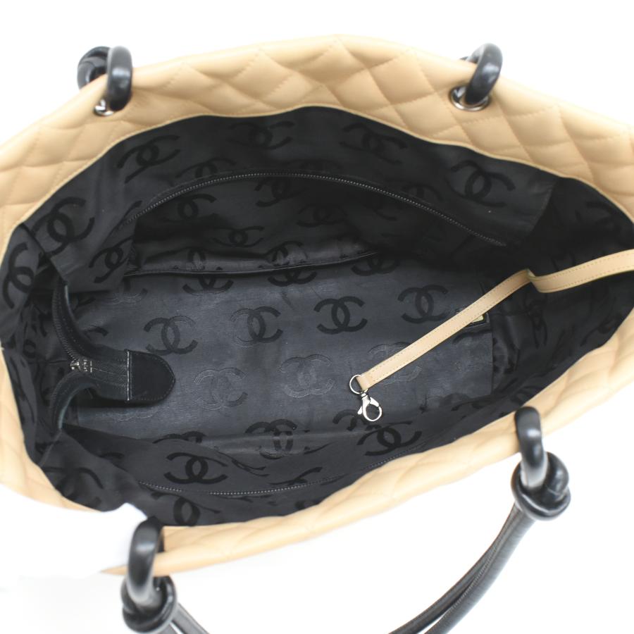 CAMBON シャネル カンボンライン ラージ トートバッグ A25169 ココ
