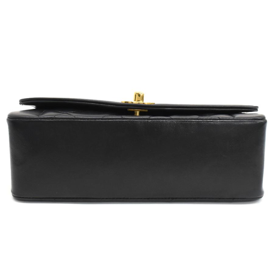 【美品】シャネル　ダイアナ　フラップ　マトラッセ　ラムスキン　チェーンショルダー マトラッセ シャネル ダイアナ フラップ チェーン ショルダーバッグ