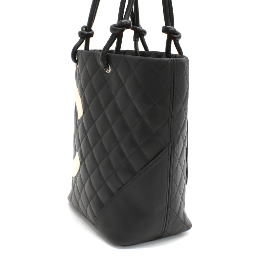 CAMBON シャネル カンボンライン ミディアム トートバッグ A25167 ココ