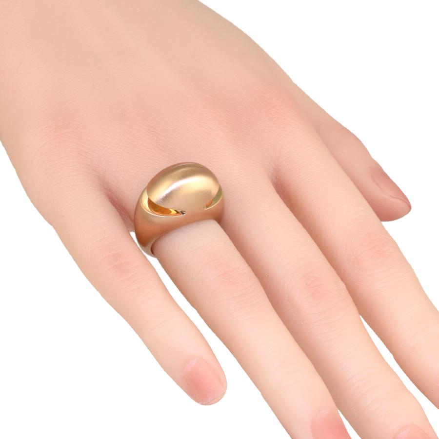 BVLGARI（ブルガリ） 新品同様 カボション リング 指輪 K18ピンク