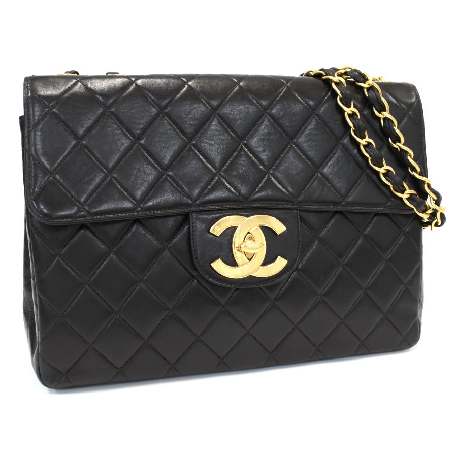 シャネル ココマーク マトラッセ30 シングルフラップ チェーンショルダーバッグ ラムスキン レディース CHANEL 【243-05206】 243-05206-9.jpg