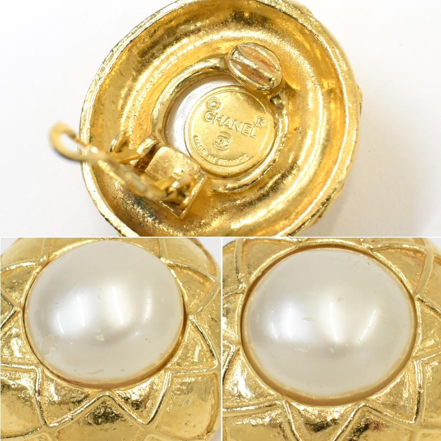 CHANEL（シャネル） イヤリング フェイクパール GP ゴールド