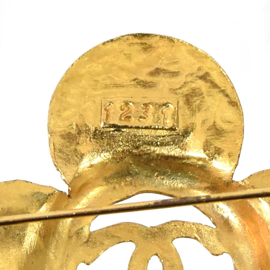 シャネル ブローチ ココマーク 28 1231 GP レディース ゴールド CHANEL