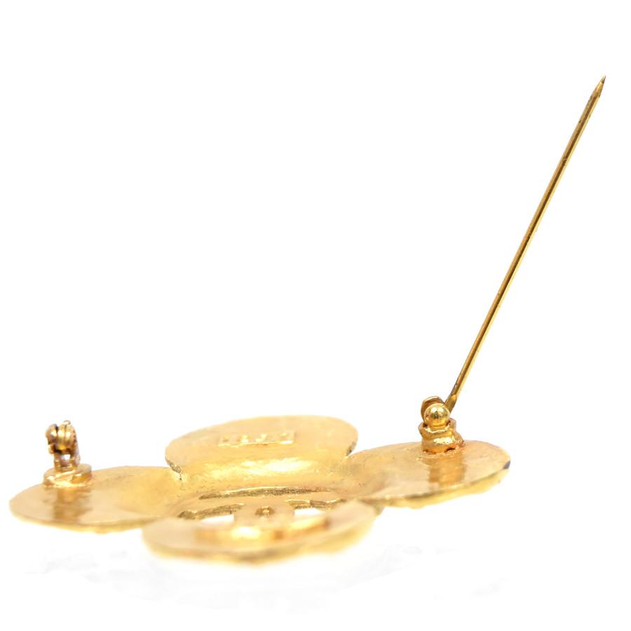 シャネル ブローチ ココマーク 28 1231 GP レディース ゴールド CHANEL