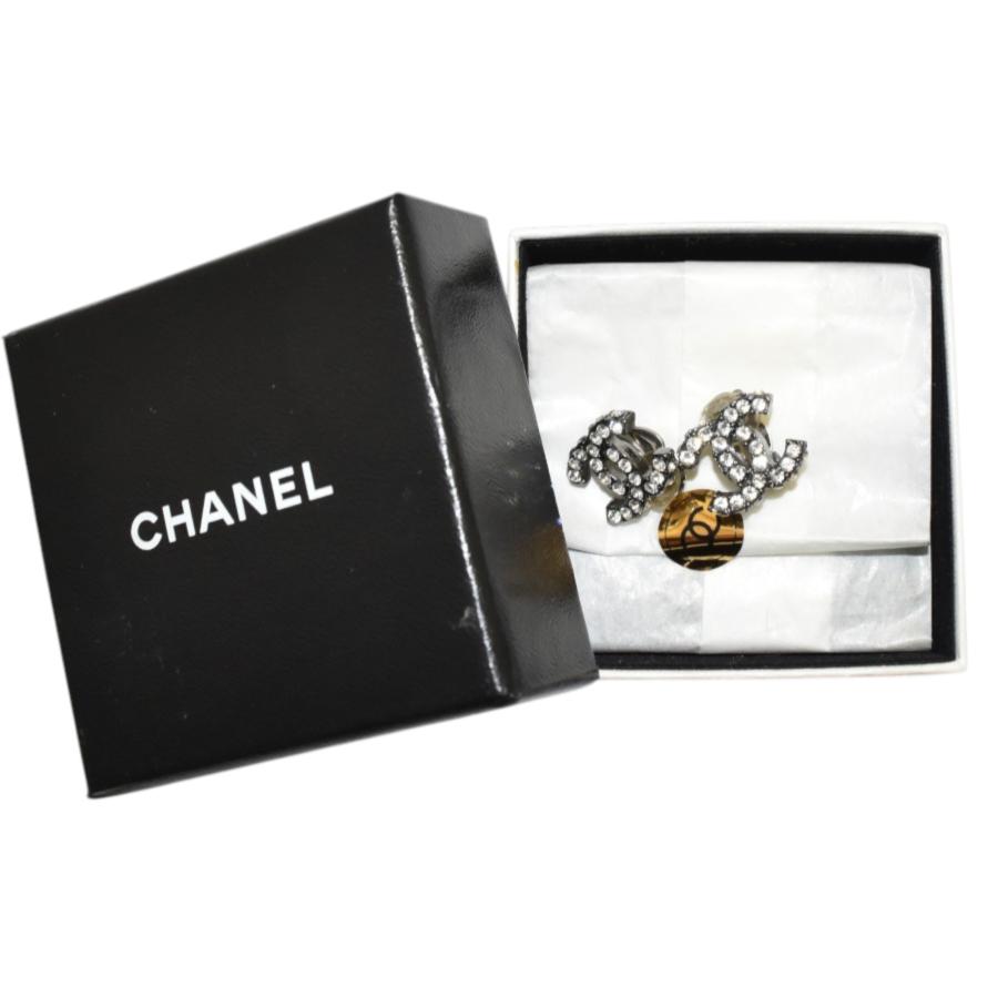CHANEL（シャネル） 新品同様 イヤリング ココマーク ラインストーン