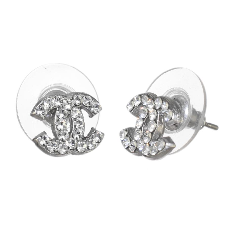CHANEL（シャネル） 未使用品 ココマーク ピアス メタル ライン