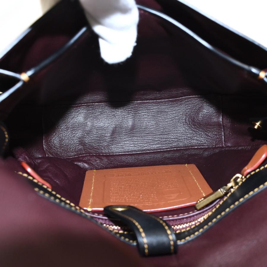 COACH コーチ ショルダーバッグ ティーローズ アップリケ サドルバッグ 