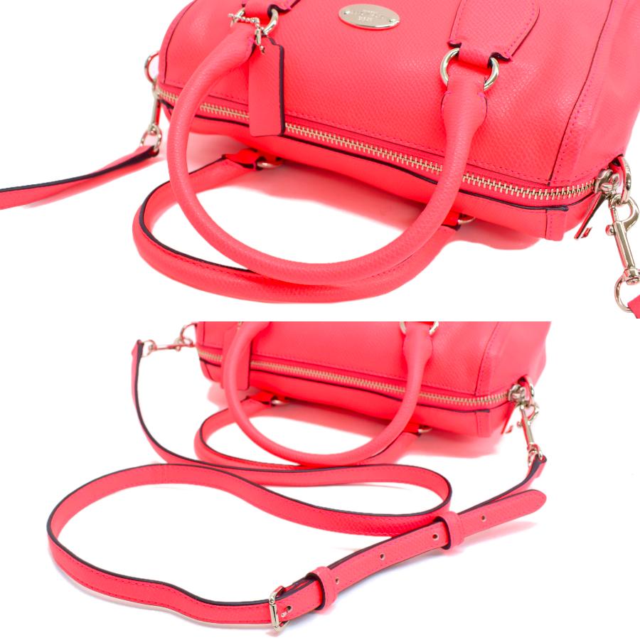COACH コーチ ミニ ベネット サッチェル 2WAYバッグ ピンク COACH（コーチ） 新品同様 ミニ ベネット サッチェル 2WAYバッグ