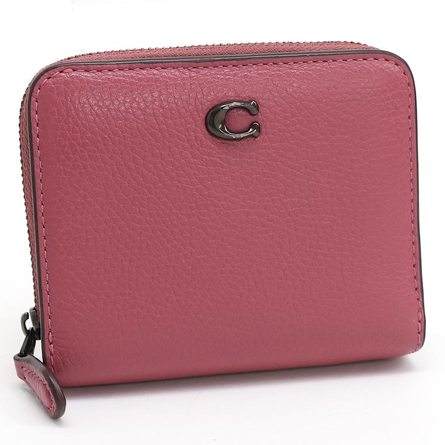 新品同様 コーチ ビルフォールド ウォレット 二つ折り財布 CD717  