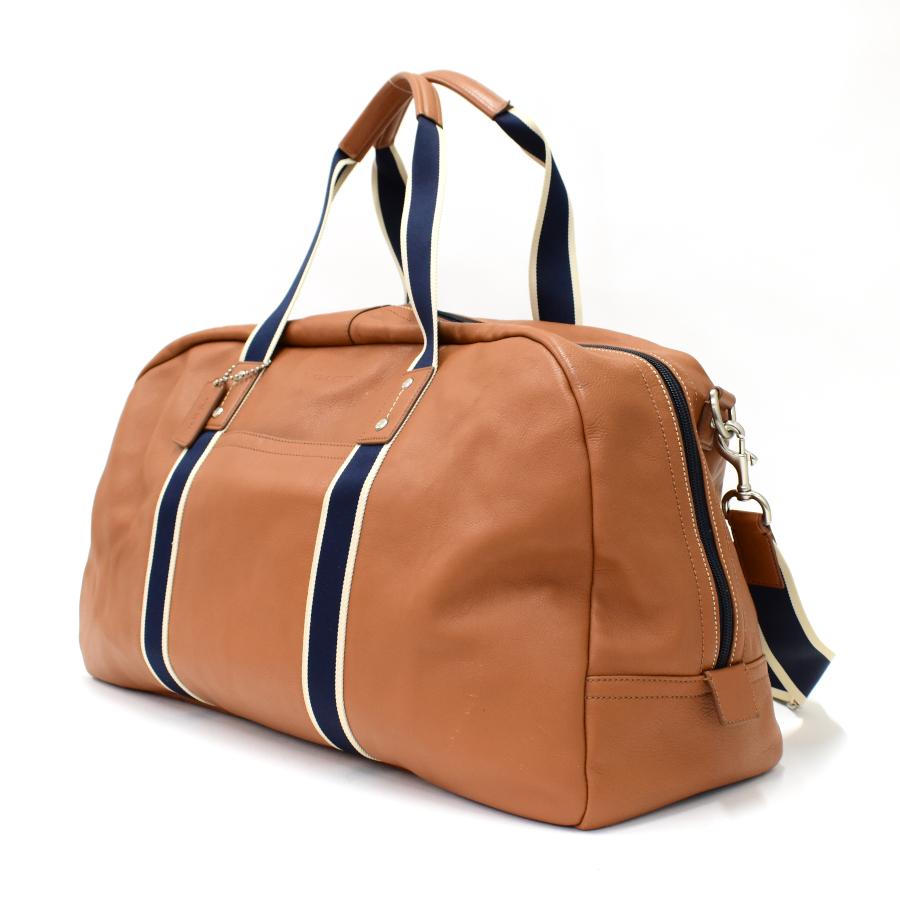 Old coach 特大2wayボストンバッグ ショルダーストラップ チャーム付 Old coach 特大2wayボストンバッグ ショルダーストラップ チャーム付