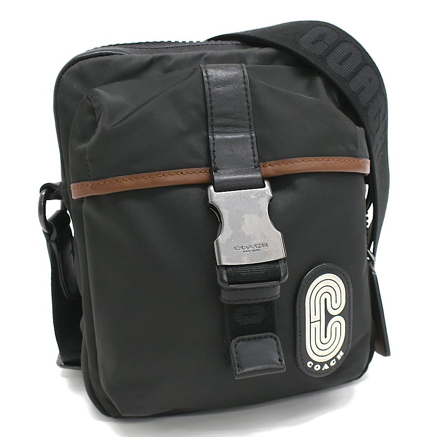 コーチ マックス クロスボディ ショルダーバッグ C9836 ナイロン  