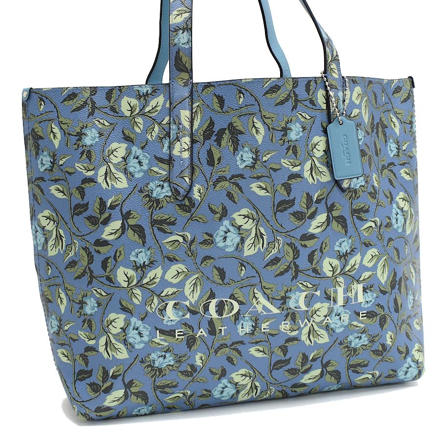 COACH 新品同様 コーチ トートバッグ フローラル プリンテッド 