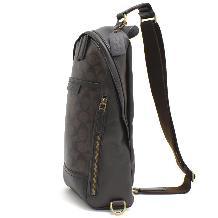 COACH（コーチ） ボディバッグ スリングバッグ 70858 シグネチャー