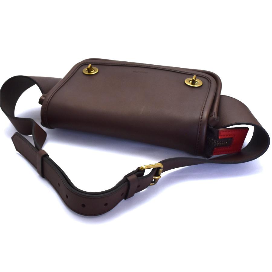 COACH コーチ ボディバッグ 70989 レザー ブラウン レッド レガシー COACH（コーチ） 新品同様 ボディバッグ レガシー カラー ブロック