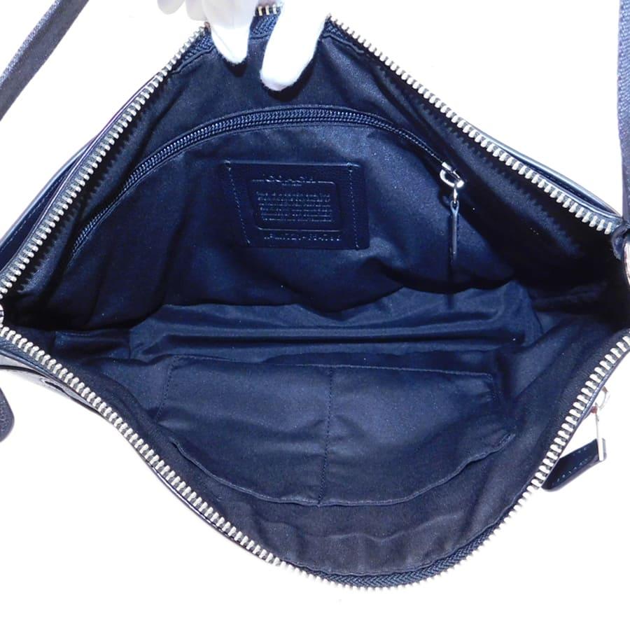 COACH（コーチ） 新品同様 レザー クロスボディ ショルダーバッグ