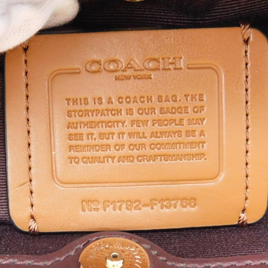 COACH（コーチ） 新品同様 2wayバッグ F13768 マルチカラー レザー