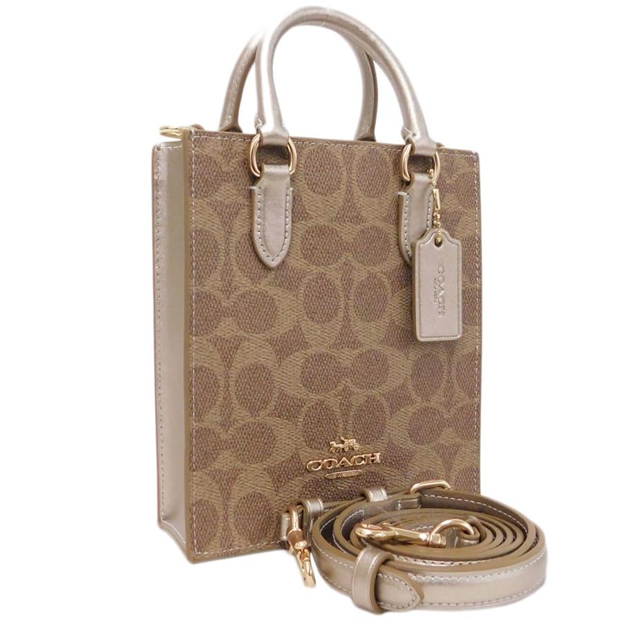 COACH（コーチ） 新品同様 2wayバッグ CX188IMXD3 PVC シグネチャー 