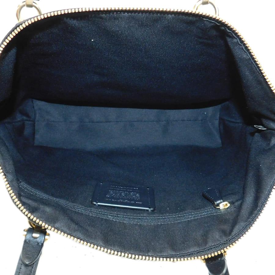 新品】コーチ 2WAY ショルダーバッグ プレーリー サッチェル ブラック