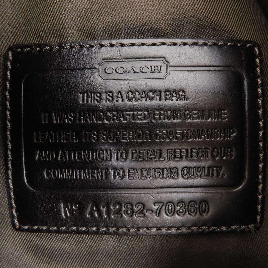 COACH（コーチ） 新品同様 ボディバッグ 70360 ブラウン系 レザー 斜め