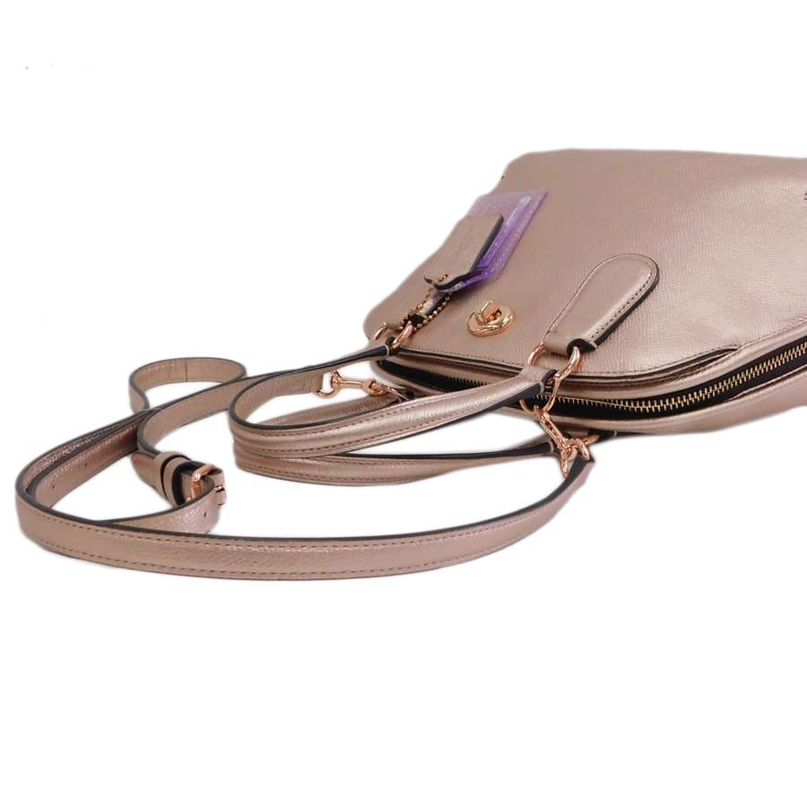 COACH（コーチ） 未使用品 2wayバッグ 35330 ピンクゴールド系 レザー 