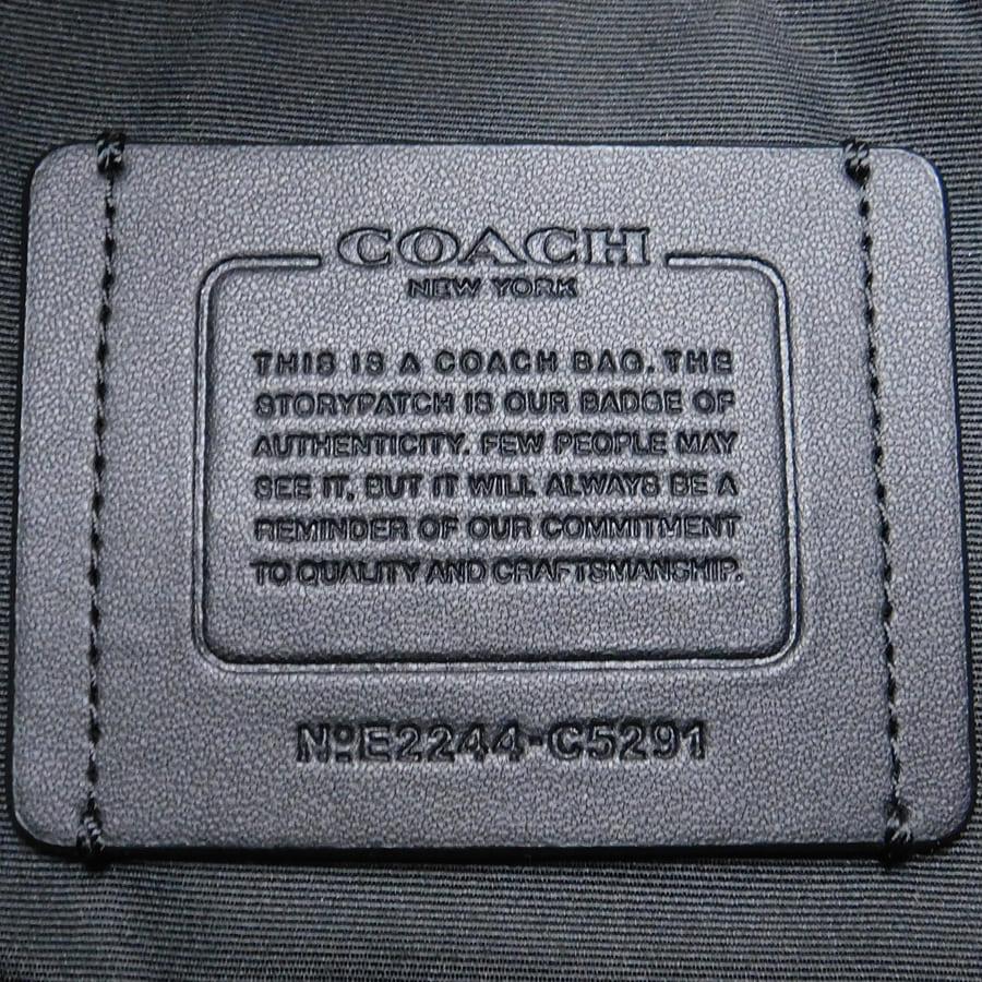 COACH（コーチ） 新品同様 ショルダーバッグ C5291 ネイビー系 