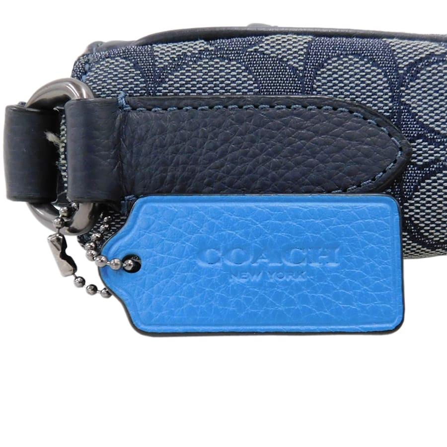 COACH（コーチ） 新品同様 ショルダーバッグ C5291 ネイビー系 
