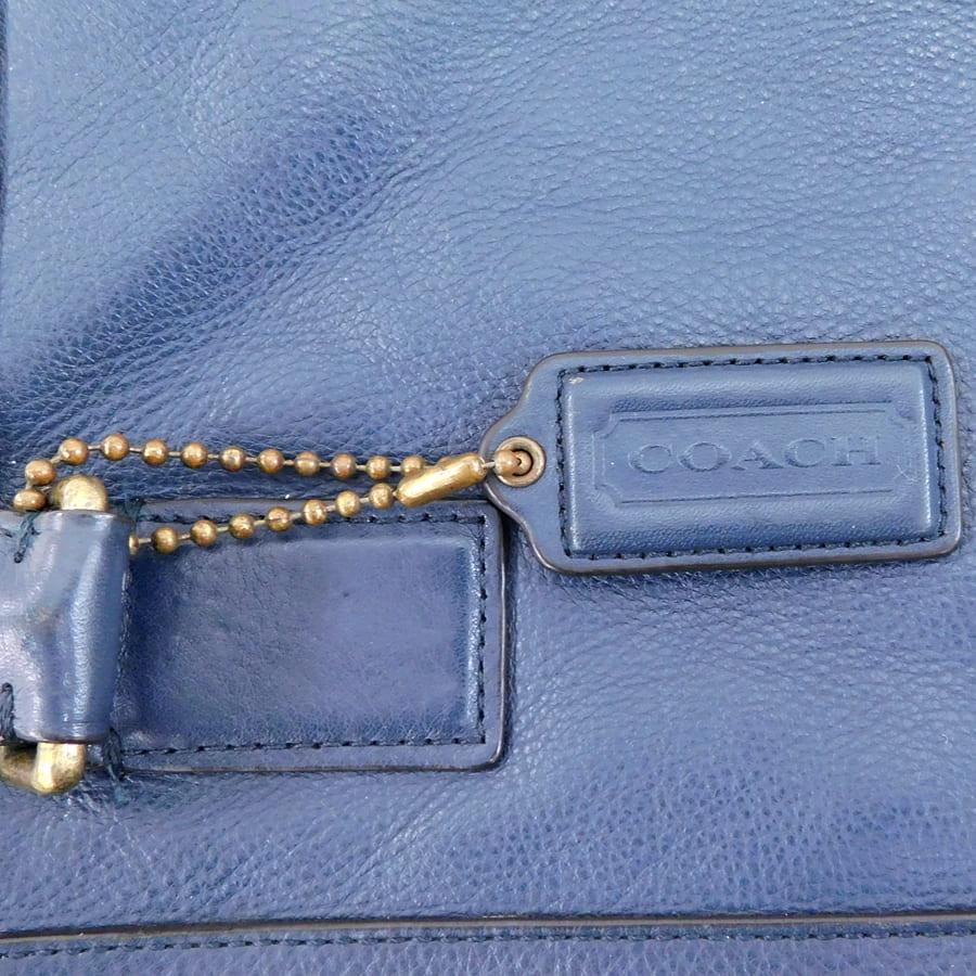 COACH（コーチ） 2wayバッグ F71170 ネイビー系 レザー ヘリテージ 