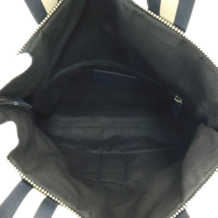 美品COACH 2WAYビジネスバッグ ネイビー ストラップ付き COACH（コーチ） 2wayバッグ F54759 ネイビー系 レザー 斜め掛け 通学