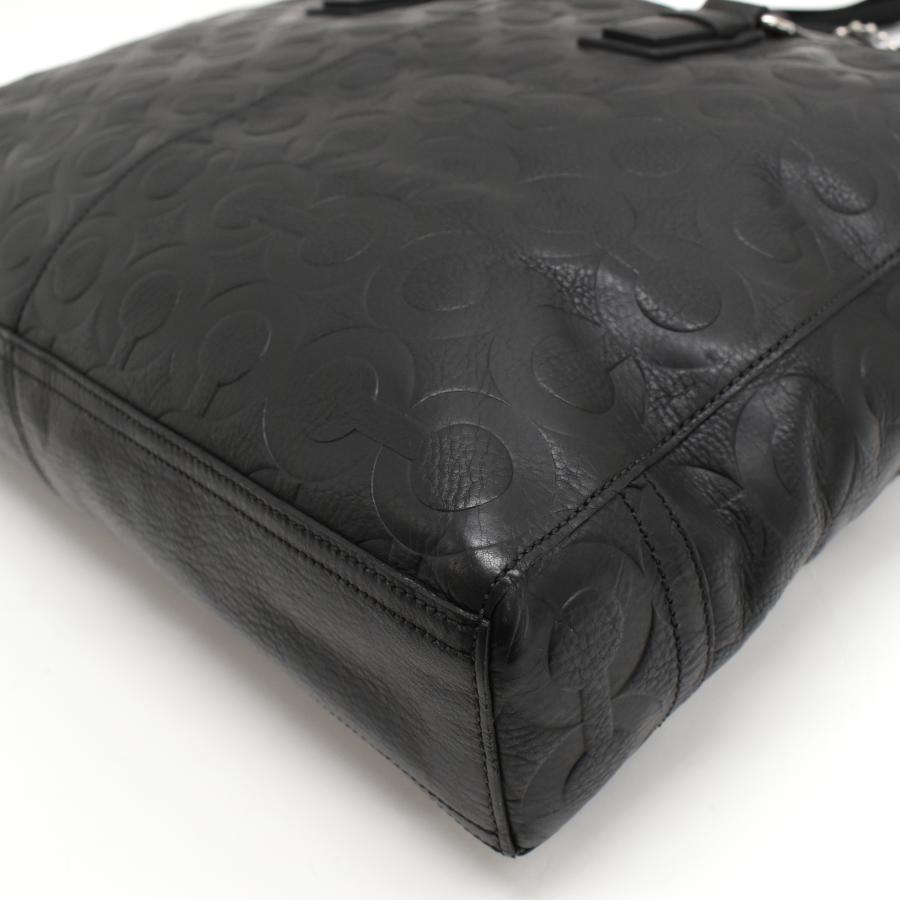 COACH（コーチ） オプアート 2way ビジネス トートバッグ 70253 レザー