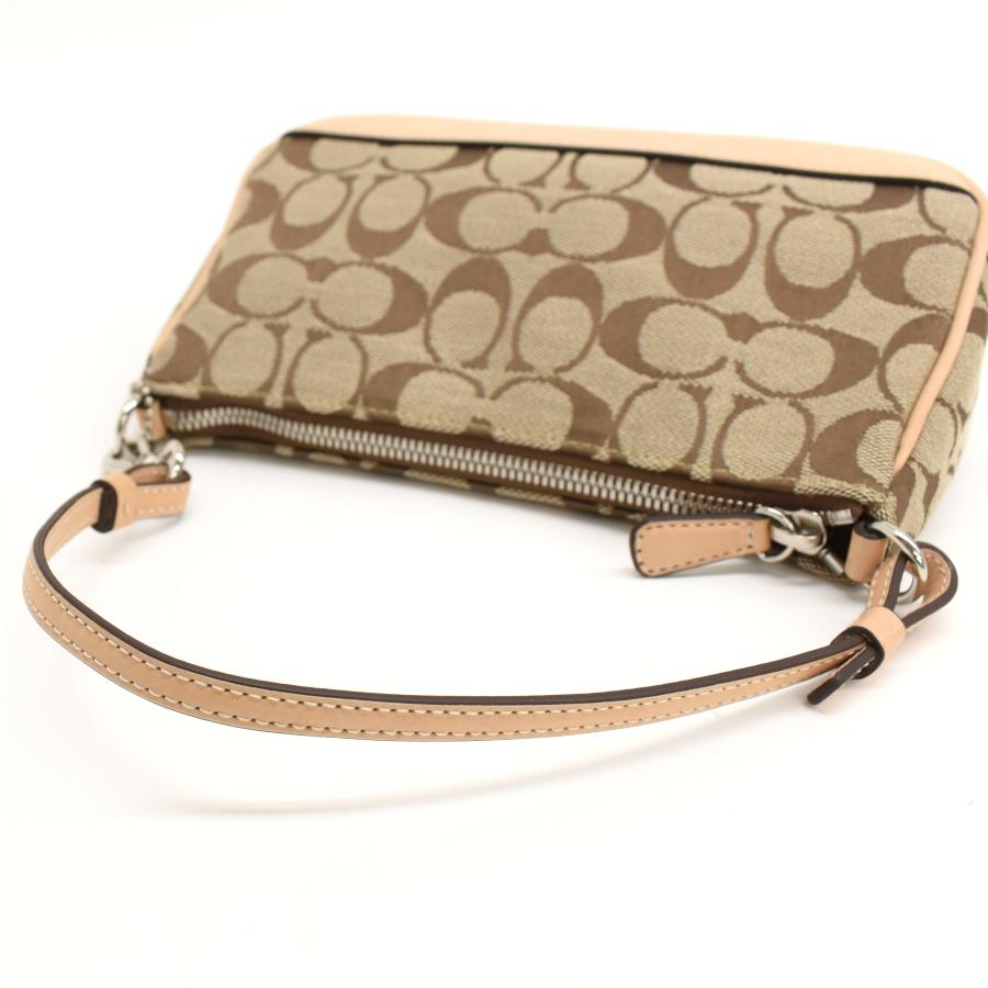 COACH（コーチ） アクセサリーポーチ ハンドバッグ 6094 シグネチャー 