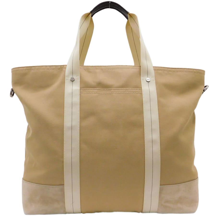 COACH（コーチ） 2wayバッグ 3498 ベージュ系 キャンバス×レザー ユニ 