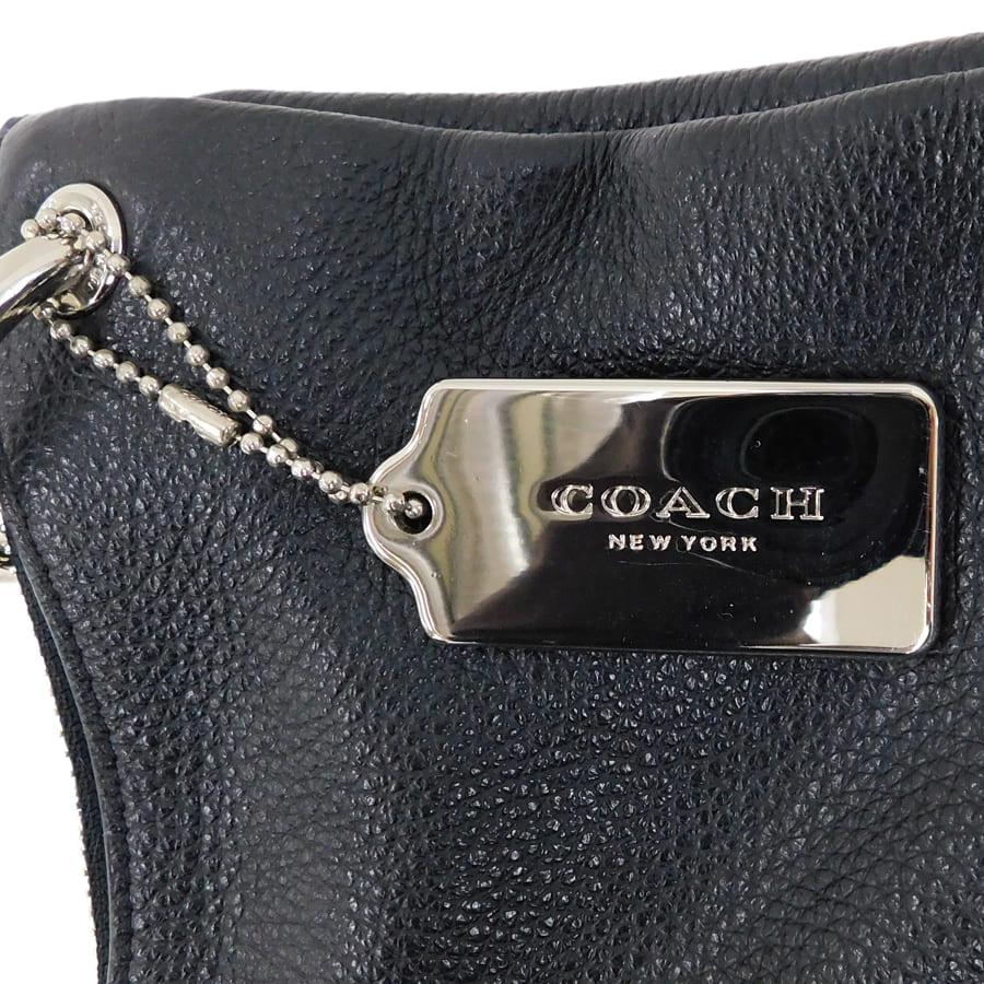COACH（コーチ） 2wayショルダーバッグ F28987 ブラック系 レザー 斜め