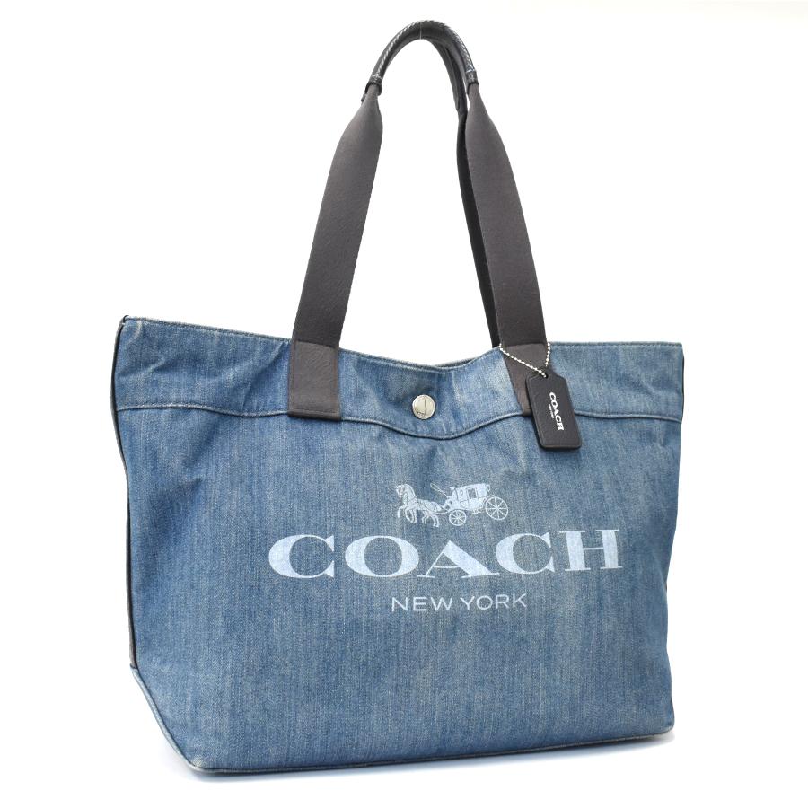 COACH（コーチ） トートバッグ F25902 デニム インディゴ