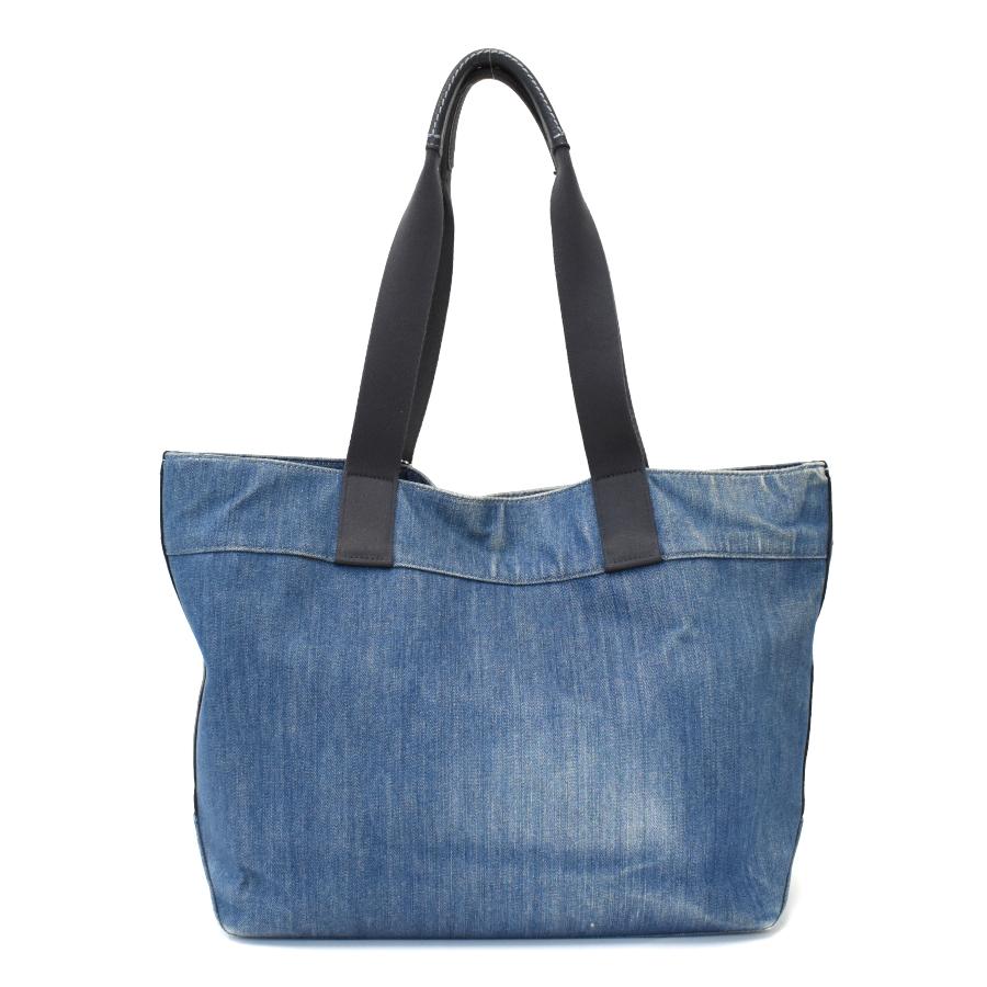 COACH（コーチ） トートバッグ F25902 デニム インディゴ シルバー金具 