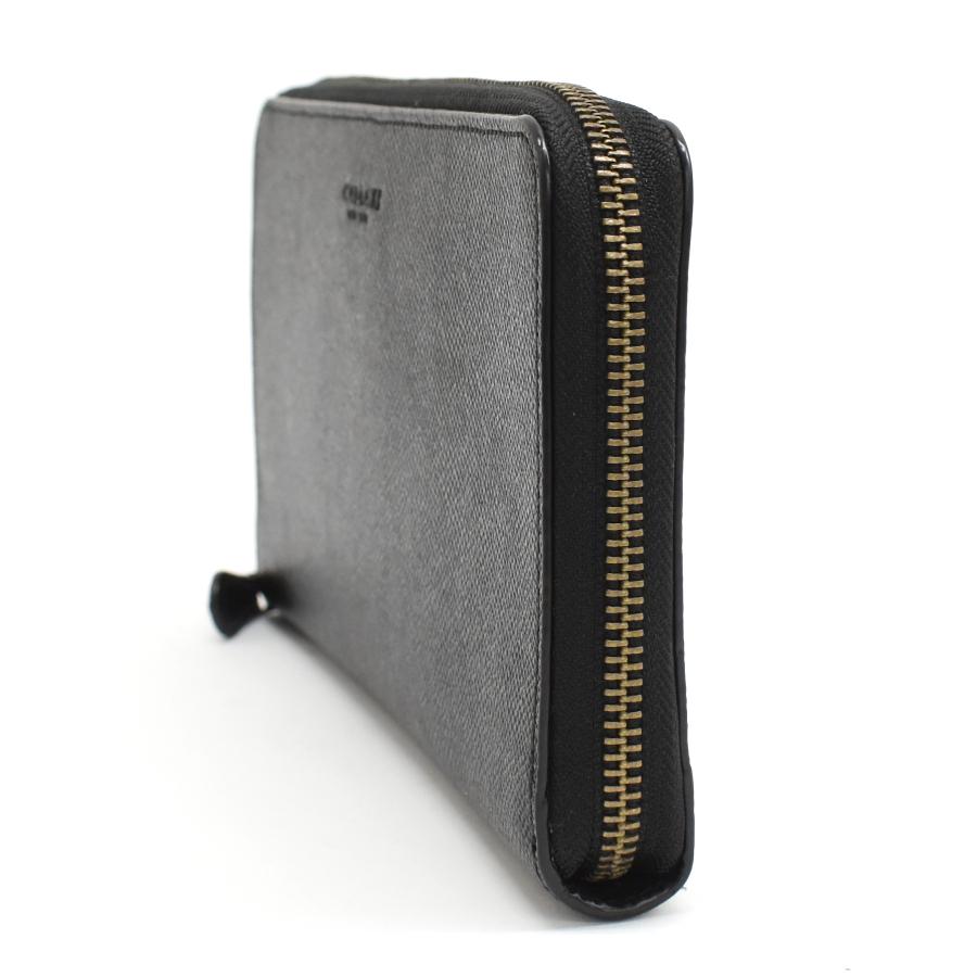 COACH（コーチ） 新品同様 トラベルウォレット 長財布 66863 レザー