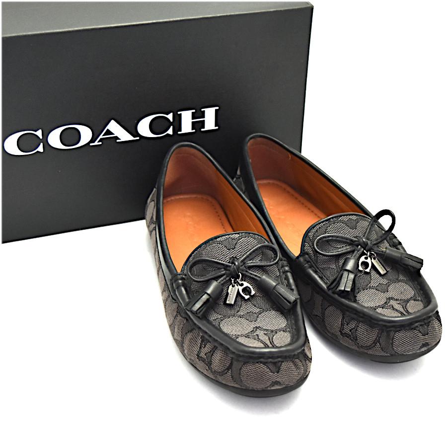 COACH シグネチャー ローファー ブラック COACH（コーチ） ローファー モイラローファー シグネチャー FG4295