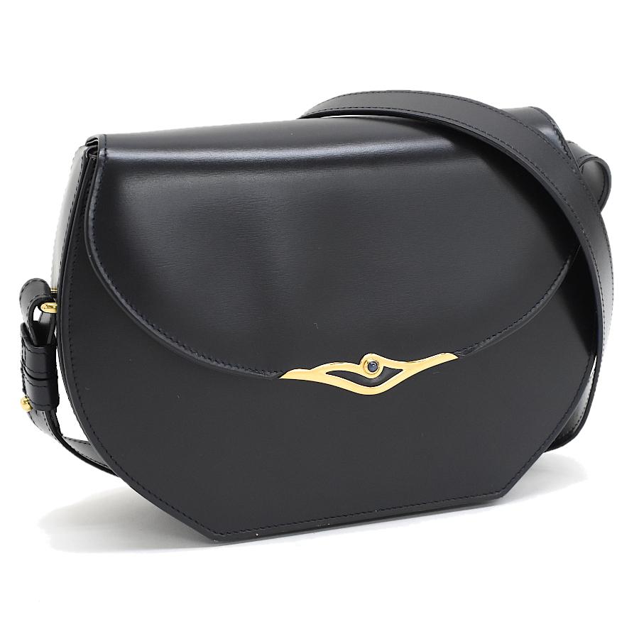 カルティエCartier ショルダーバッグ クロスボディバッグ レザー