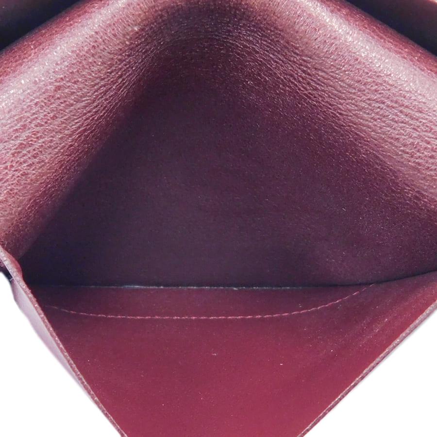 Cartier（カルティエ） カードケース ブラック系 レザー マストライン