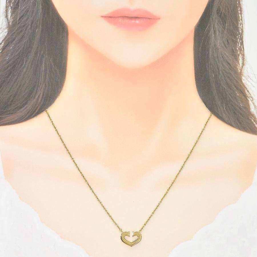 Cartier カルティエ Cハート ペンダント ネックレス K18イエロー Cartier カルティエ Cハート ペンダント ネックレス K18イエロー