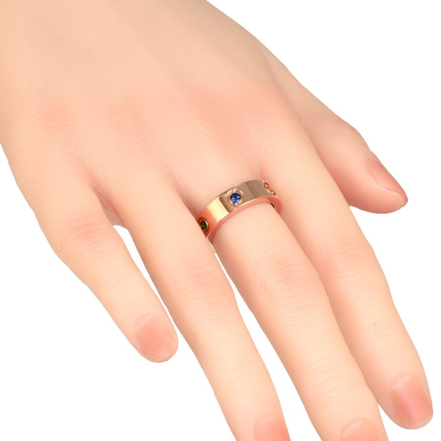 LOVE(Cartier) 新品同様 カルティエ ラブリング 指輪 マルチ LOVE(Cartier) 新品同様 カルティエ ラブリング 指輪 マルチ