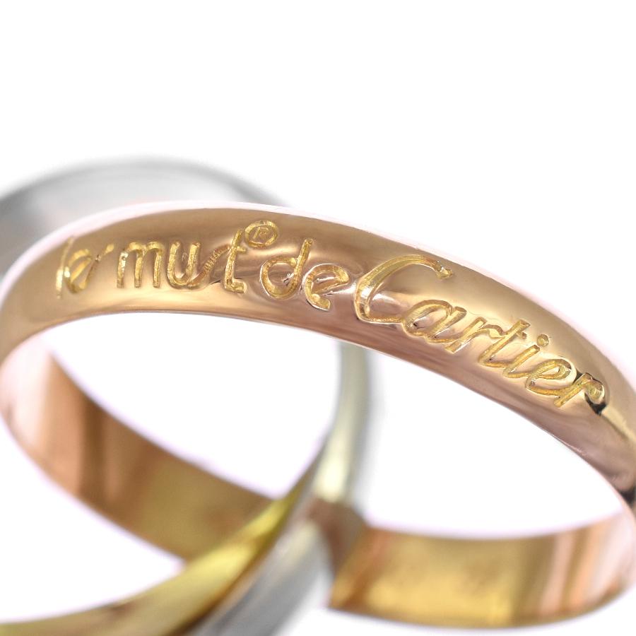 TRINITY（Cartier） カルティエ トリニティ リング 指輪 K18 イエロー