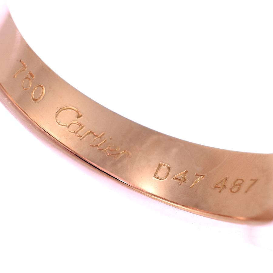 Cartier（カルティエ） トリアンドル リング 指輪 #51 11号 K18 ピンク