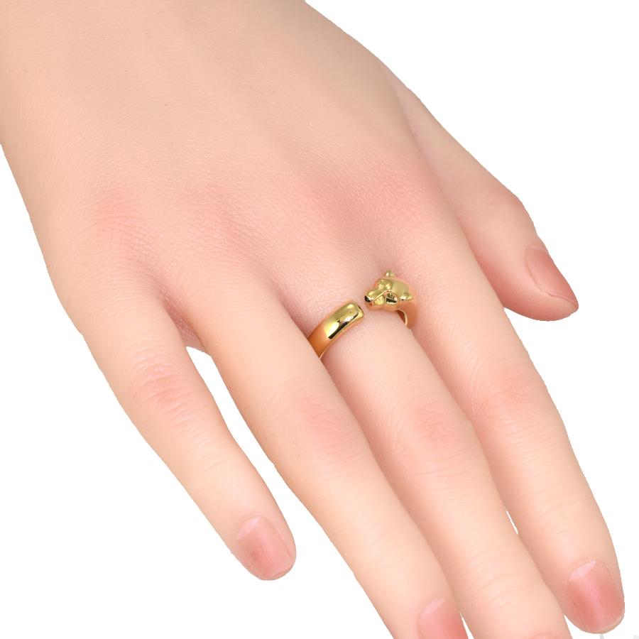 ★ Cartier ゴールド カーブ　デザインリング 2個セット　イエロー　金 ☆ Cartier ゴールド カーブ デザインリング 2個セット イエロー 金