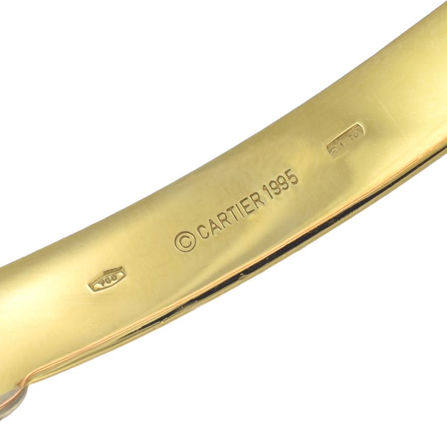 Trinity Cartier ブレスレット 金銀リング付き TRINITY（Cartier） 新品同様 カルティエ トリニティ バングル