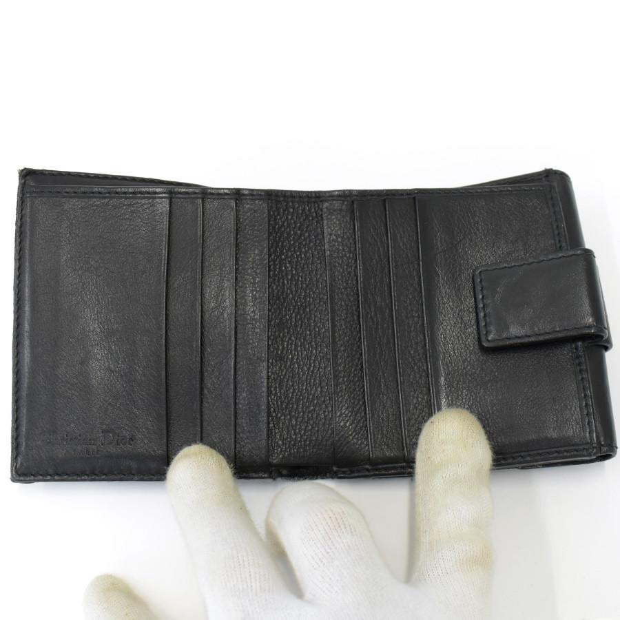 ストリートシック クリスチャンディオール Wホック財布 トロッター