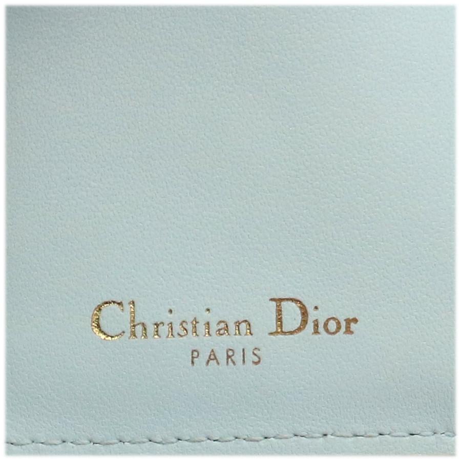 Christian Dior ディオール 二つ折り財布 コンパクト財布 カロ ダリア  