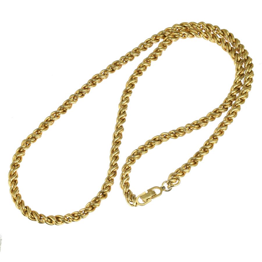 クリスチャンディオール チェーン ネックレス SV925 ヴィンテージ クリスチャンディオール チェーン ネックレス SV925 ヴィンテージ